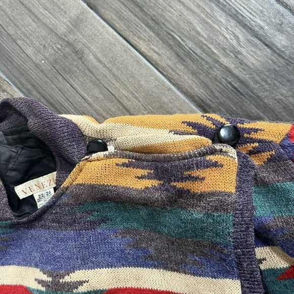 venezia aztec coat jacket weap plus size 22/24 western - Picture 6 of 7